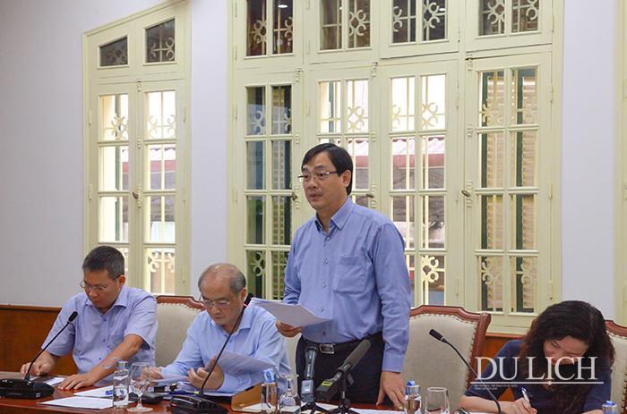 Tổng cục trưởng TCDL Nguyễn Trùng Khánh tại Hội nghị sơ kết 6 tháng đầu năm
